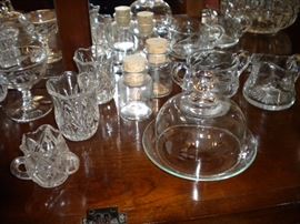 Princess House crystal glasses/stemware