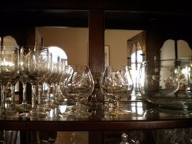 Princess House crystal glasses/stemware