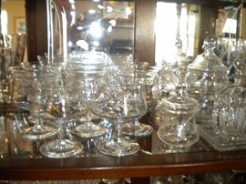 Princess House crystal glasses/stemware