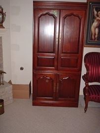 Hooker mahogany entertainment center