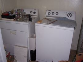 Washer and Dryer