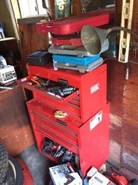Tool chests.
