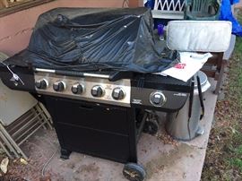 Near new gas grill