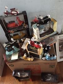 Loads of scooter toys, models, memorabilia, parts, accessories, etc.!  This is not a 10th of it!