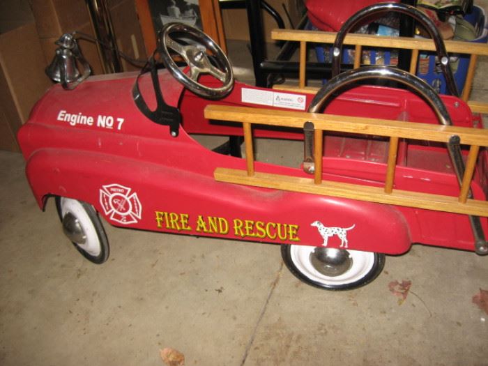Peddle Fire Engine