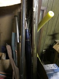 Fishing Poles and cases