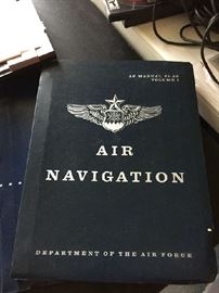 Air Navigation AF Manual 54-40 Volume 1 Airforce Vietnam Era