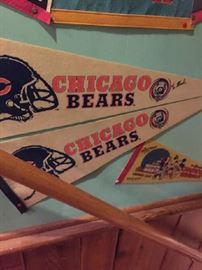 Chicago Bears Vintage Penants