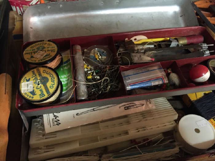 Fishing Tackle Box & lures