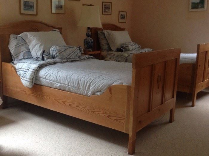Charming Pair of Twin Beds