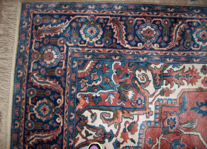               Karastan 8.8 x 12 wool rug "Antique Serati"