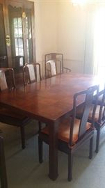 Henredon Table and 8 Chairs