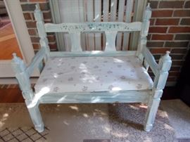 outdoor bench