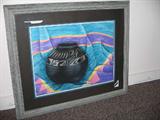 Original framed art.