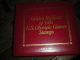 Golden Replica of 1984 US Olympic Games Stamp First Day Issue.
Album. Excellent Condition.