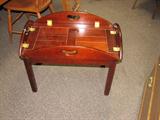 Butlers Table with Brass hinges