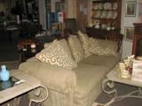 Beautiful Benchmark Sofa, Loveseat, Chair. Coffee Table and End Table