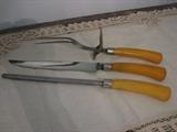 Bakelite Carving Set