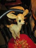 Felt and Fur Fawn. Eyelashes and Spots
