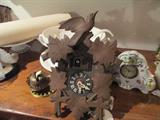 German made Cuck coo Clock. All parts including weights.