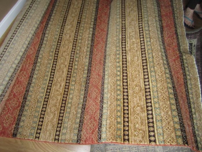 NEW RUG PAID 6000 ROUGHLY 10 BY 12 FROM PAKISTAN