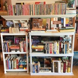 Books! Dozens of great plays, bios, home repairs, good reading, gifting, all at prices any book whore cannot refuse- yes, you know who you are, can't say no to a good book, and why should you?