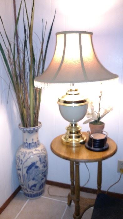 Vases, Lamps, Tables