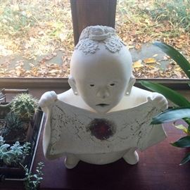 Detail of Velarde piece (some minor damage, but still gorgeous!)