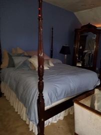 King size Bed, Mattress, and Boxspring  $300