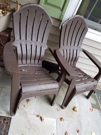adirondack chairs - 15 pair