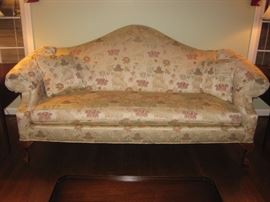 Beautiful Sofa with ball & claw feet, like new. From formal living room, great decorator sofa.    $375
