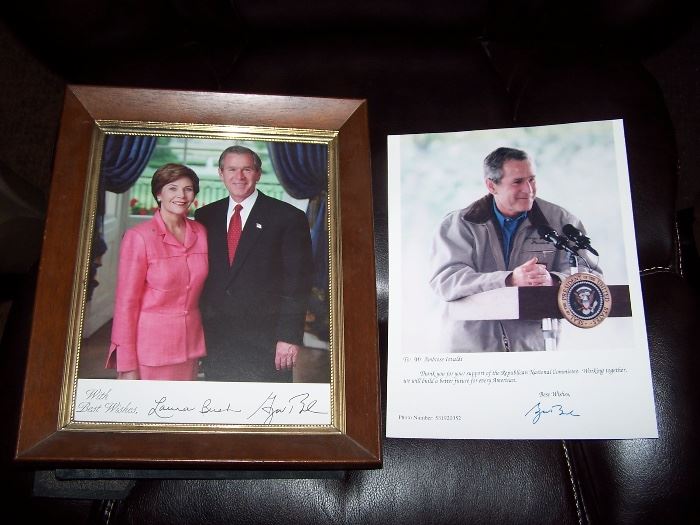 George W Bush & Laura