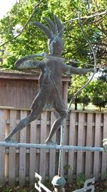 Amazing cupola with all copper roof, directionals and full bodied Indian. 