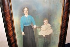 Pastel colored photograph.