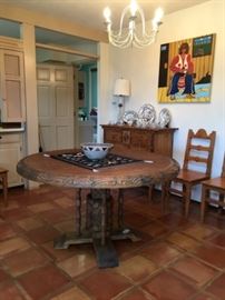 Ernest Thompson 54 inch round tableSOLD