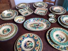 Mexican pottery by Gorky Gonzales of Guanajato