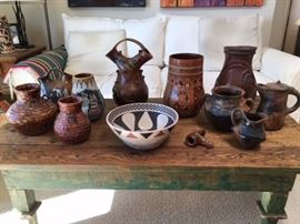 Some of the pottery