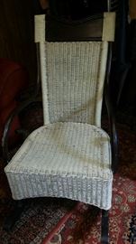 Large Wicker Rocking Chair was $85 now $75