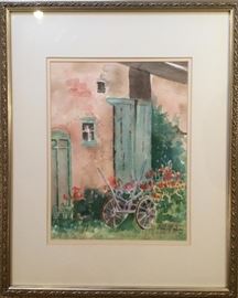 Watercolor by Raymond Lendway, 11"x14"