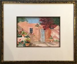 Watercolor by Raymond Lendway, 10"x7"