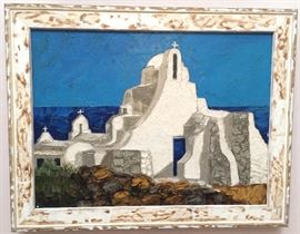 Oil on Canvas by Mexican artist Naret, 16"x12"