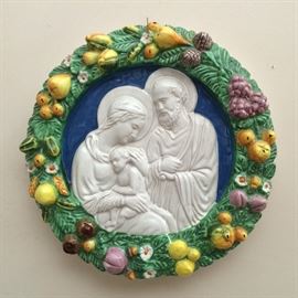 De la Robbia Plaque of the Holy Family