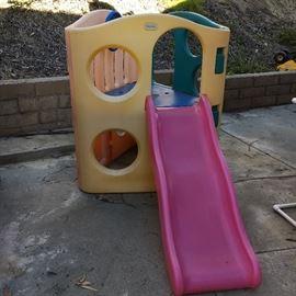 Little Tykes playground with slide. 