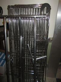 CLOTHING RACK AND SHELVING