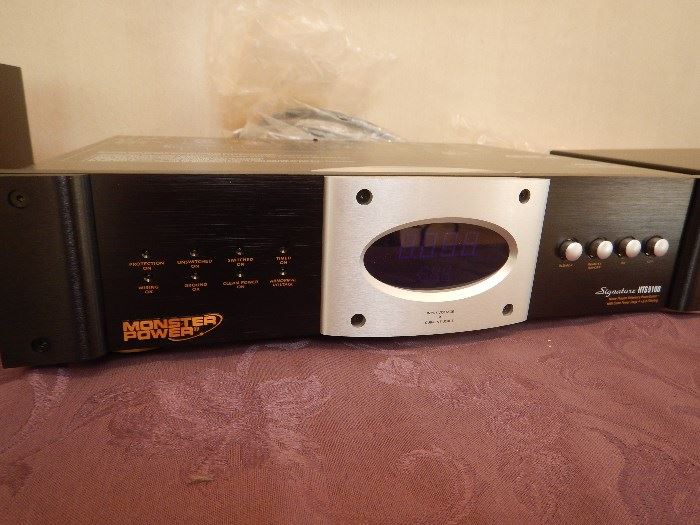 MONSTER POWER HTS 5100 HOME THEATRE REFERENCE POWERCENTER-NEVER USED