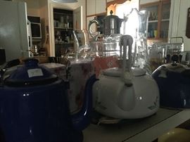 Tea pot collection