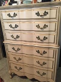 White Provincial chest