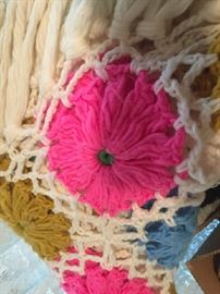 Vintage crochet shaws 