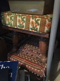 Stack of foot stools 
