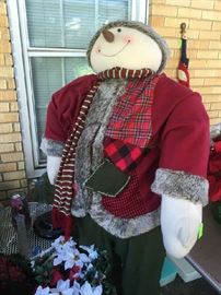 Life size Snowman